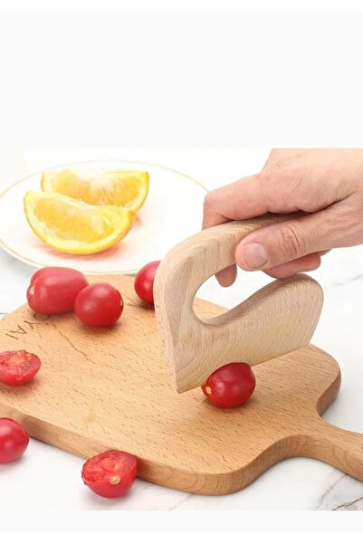 WooDanica سكين خشبي للأطفال Mentessori تعليمي تعليمي