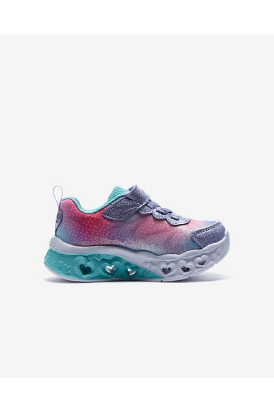 SKECHERS SKECHERS children's sports shoes FLUTTER HEART LIGHTS - 302315NLVMT