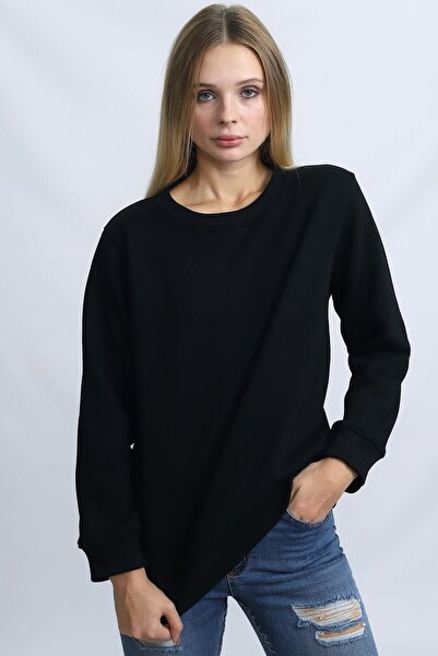 blue moon Unisex majica sa dva konca Čupkani materijal Jednobojno