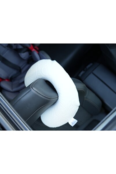 WHITEBLANCO Подушка для подорожей Visco, біла