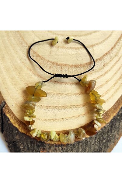 ByKolyeucum سوار منسوج من حجر العقيق الطبيعي المكسور