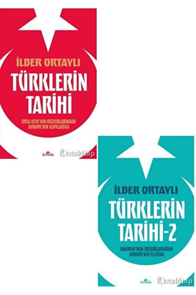 Kronik Kitap Türklerin Tarihi 1- 2 Ilber Ortaylı 2 Kitap Set