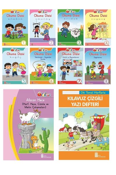 Ata Yayıncılık Ata 1.sınıf Ses Gruplarına Göre Ilk Okuma Dizisi + Hece Kitabı...