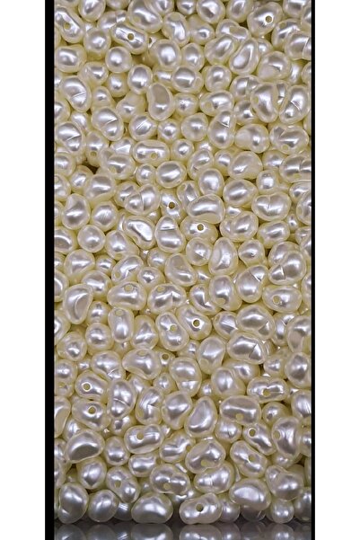 RLX BUJİTERİ Mărgele de perle de lux acrilice de culoare crem fără formă - pe...