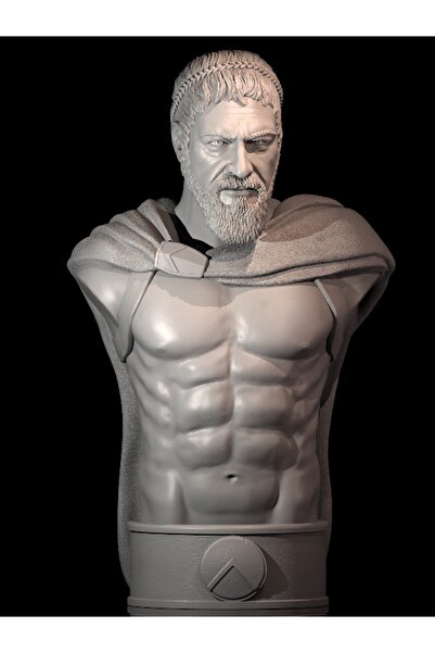 300 Spartalı Leonidas Bust 2 12x9x20 cm