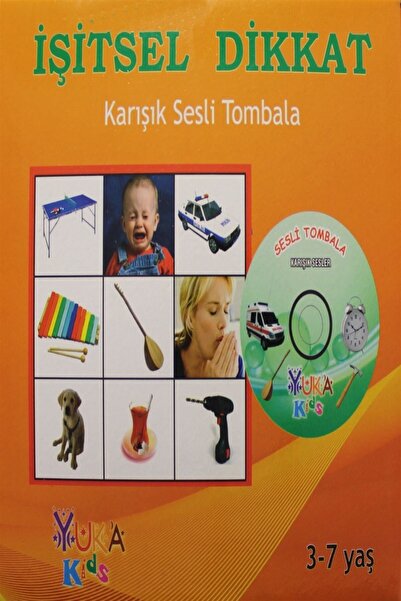 Generic Brand Işitsel Dikkat (KARIŞIK SESLİ TOMBALA) (3-6 YAŞ) Işitsel Algı Y...