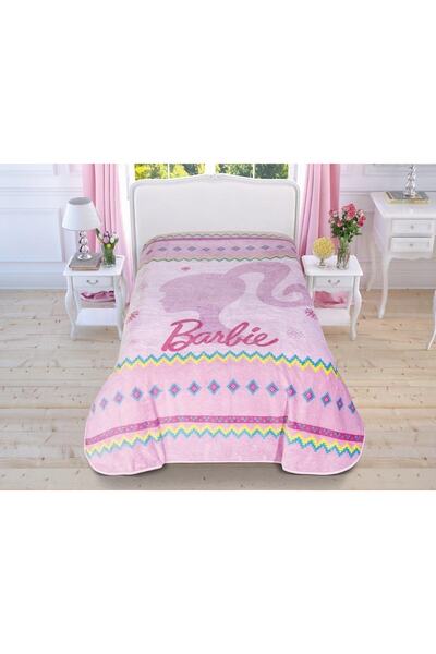 Taç Barbie Pink Licensed New Season Single Blanket