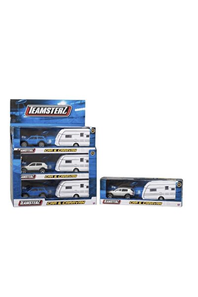 Sunman 35981 Teamsterz Vehicle and Caravan Set -