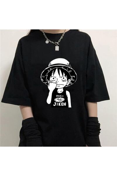 GALASHOP Anime One Pıece Luffy Harajuku T-shirt