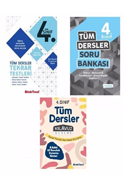 Tudem Yayınevi Tudem 4.sınıf Tüm Dersler Soru Bankası+tekrar Testleri + Tüm D...