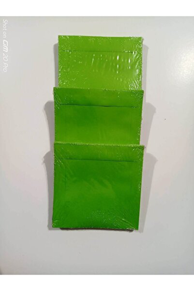 Yener Конверт для компакт-дисків, зелений колір, 25 шт.