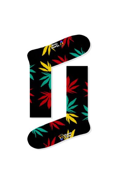 Limmon Store Leaf Colored Socks