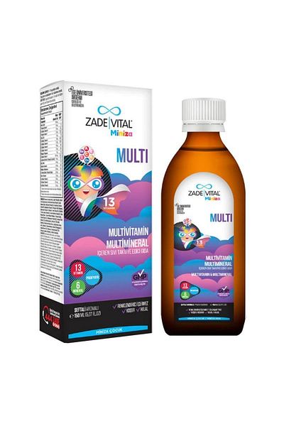 Zade Vital 150 Ml Miniza Multi Food Supplement