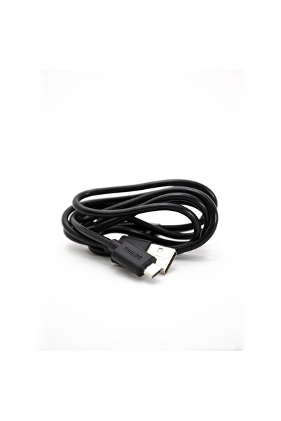 Philips Dlc3541u/00 Usba To Micro Hızlı Şarj Ve Data Kablosu 1.2m Siyah