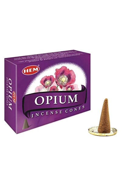 Genel Markalar 10 Adet Opium Cones Konik Tütsü