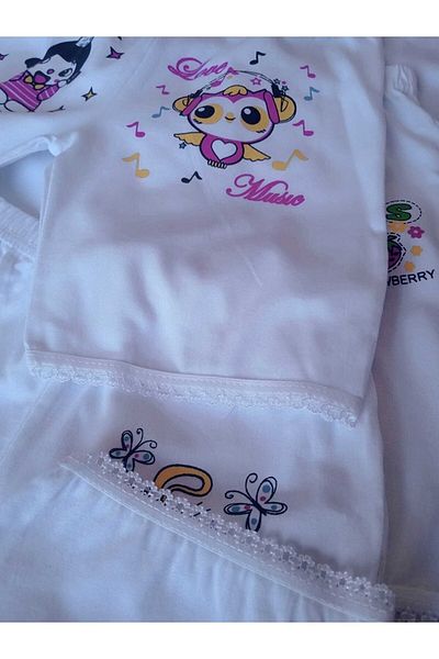 Shopiolog Girl's 100% Cotton Combed Cotton Panties 6 Pieces