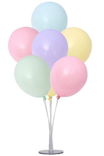 RÖNESANS PARTİ 2 Balloon Stand Set 14 Assorted Balloons