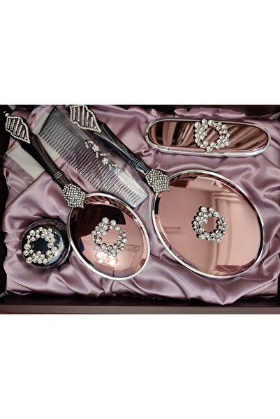 Ebrar Çeyiz Monalisa Ayna Tarak Seti