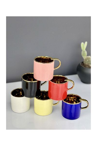 ACAR Luxury Porcelain Gold Shira Mug