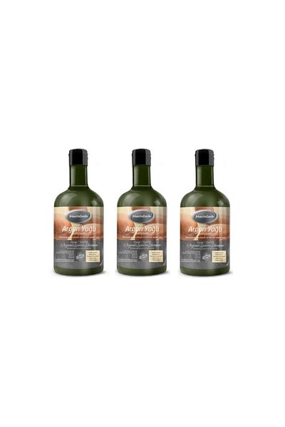 Mecitefendi 3x400 Ml Organic Argan Oil Shampoo - 3 Pieces