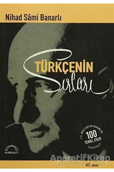 Generic Brand Türkçenin Sırları - Nihad Sami Banarlı -