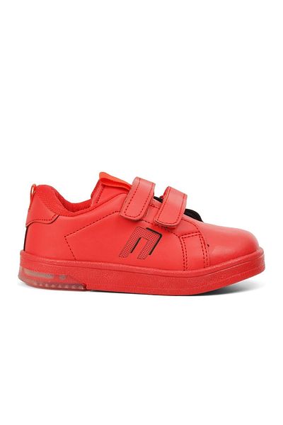 Aspor Cool Pepe Short-p Red Velcro Children's Sneakers