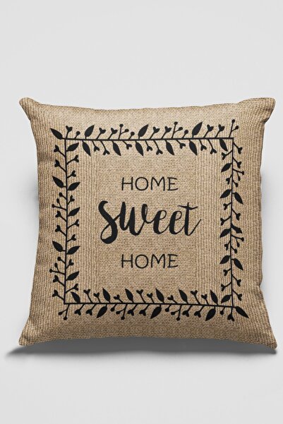 RugViva Husă de pernă premium din pene thailandeze, cu aspect de paie, cu dou...