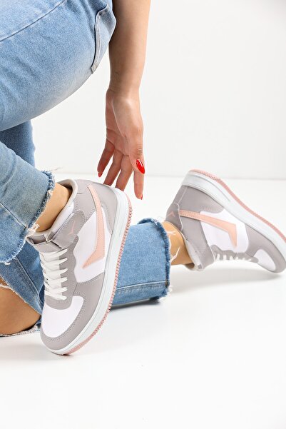 en7 Біло-сірі унісекс спортивні кросівки 2185