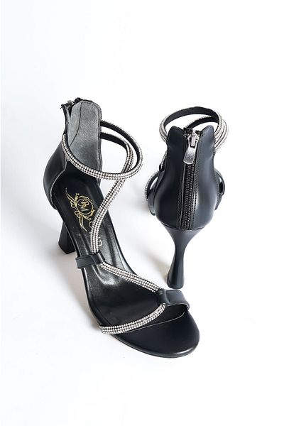 en7 Black Women's Classic Heeled Shoes 4950