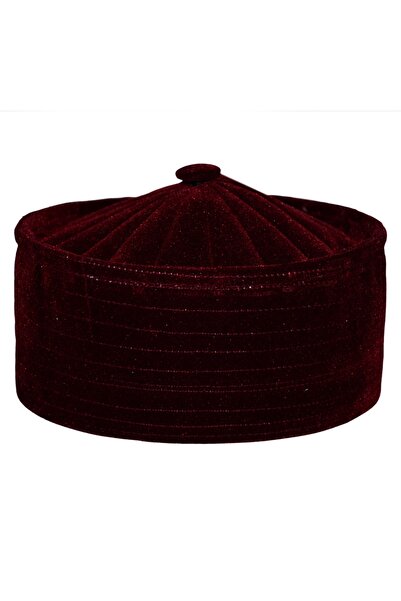 şahinbak Takke, Bordo Takke,şapka,fes,kalıplı Takke,kalıp Takke,kumaş Takke,k...