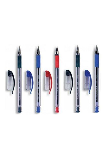 Faber Castell 1425 Ballpoint Pen 2 Black 2 Blue 1 Red Tk.k