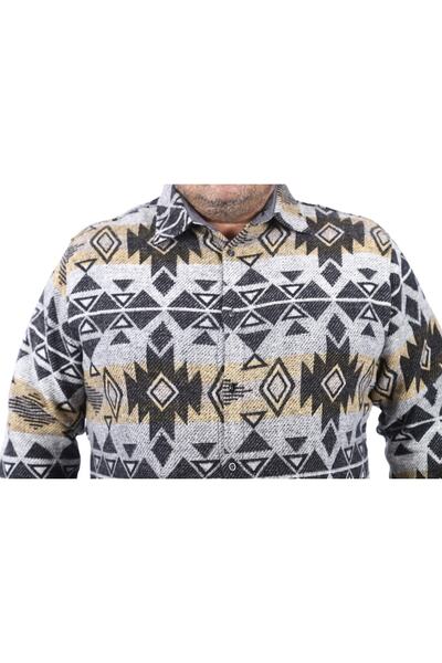 Starbattal Large Size Lumberjack Shirt Red Apple 22210-black