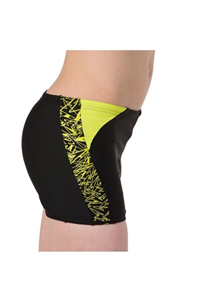 SPEEDO Boom Splice Aquashort (μαύρο/πράσινο)