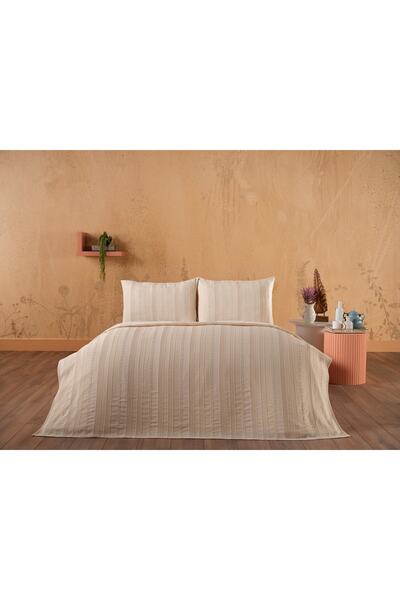 Doqu Home Calista Pike Beige - Διπλό Κρεβάτι