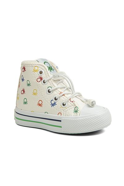 Benetton ® |   Bn-30778 - 3394 Alb - Pantofi sport pentru copii