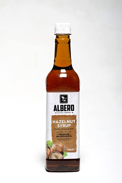 ALBERO Fındık Kokteyl Şurup 750 Ml. 1000 gr