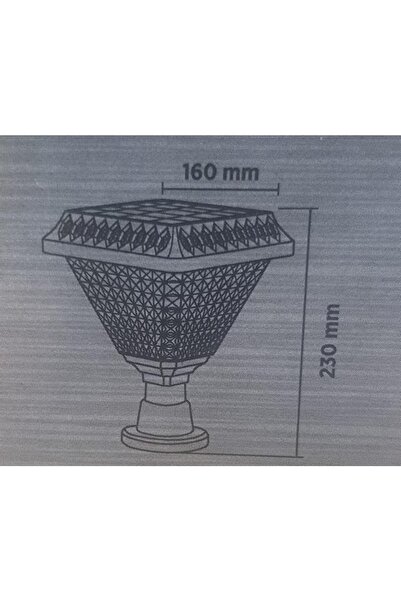 Cata Ct-7315 30w/4000k Solar Set Üstü Bahçe Armatür 10 Adet