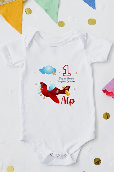 Homamia 1 Yaş Doğum Günü Body Zıbın