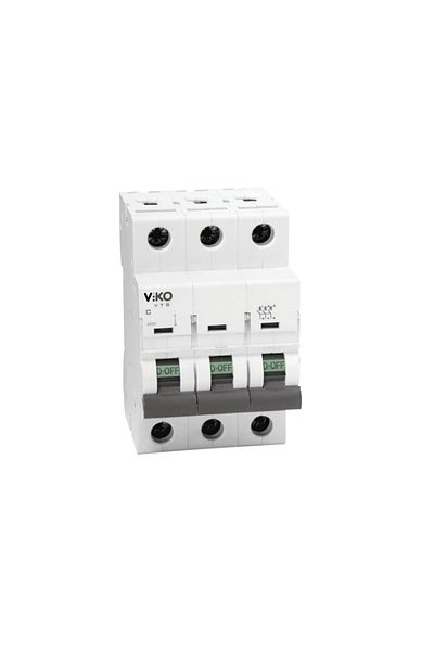 Tamer Elektrik Viko 3x25 Ampere 4,5ka K Vending Machine Type C Fuse 4vtb-3c25