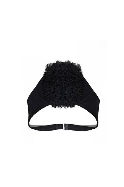 Aker Siyah Dikişsiz Fırfırlı Kaymaz Bone 1. Kalite Marka