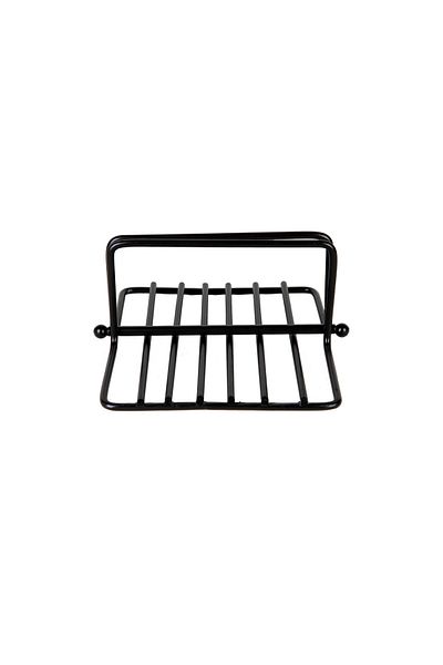 nilşah Wrought Iron Desktop Napkin Holder with Center Bar