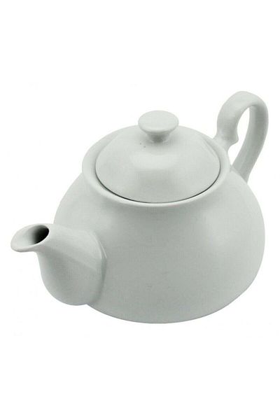 Jenisa White Porcelain Teapot 750 Ml
