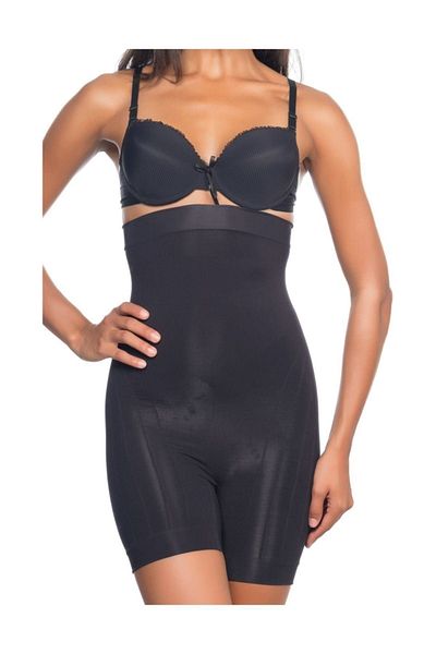 Cecimer Seamless Tummy Enhancer Open Back Corset