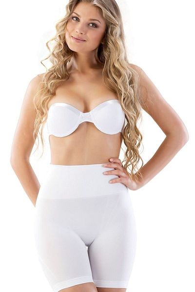 Cecimer Corset boxer cu compresor, alb, fără sudură, pentru femei, mărime descrescătoare 1, 2017