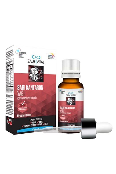 Zade Vital 20 ml Food Supplement Containing St. John's Wort Oil