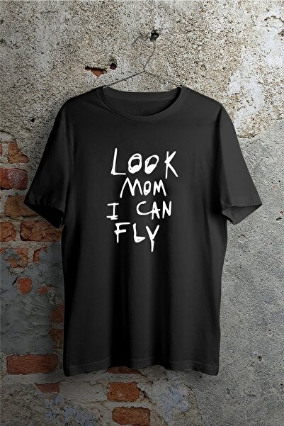 venüsdijital Travis Scott Uită-te mamă, pot zbura tricou negru