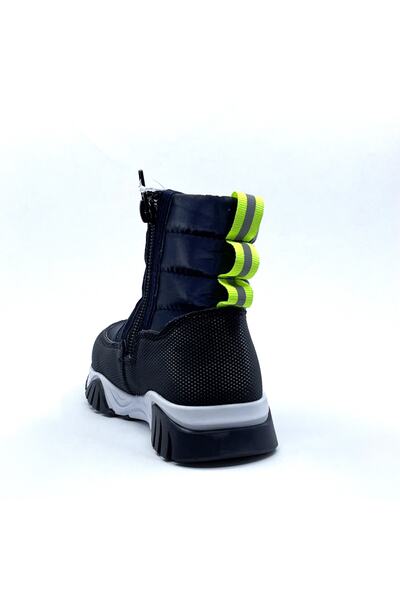 HAPPY WALK Çocuk Unisex Suya Dayanıklı Kürklü Kar Botu