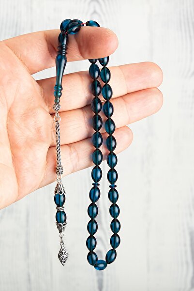 OTTOTESBİH Men's Gift, Quality Amber Prayer Beads, Fire Amber Prayer Beads