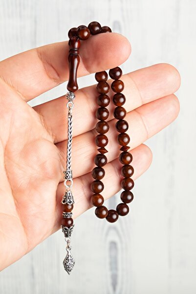 OTTOTESBİH Ασημένια φούντα χάντρας προσευχής Kuka μέχρι τον καρπό