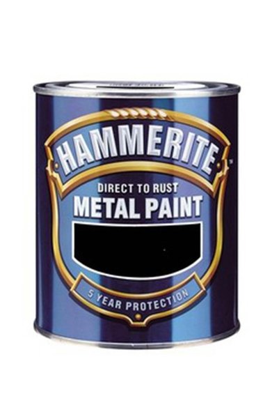 Hammerite Direkt Pas Üzeri Çekiçlenmiş Metal Boyası 0,75 Lt.-gümüş Gri